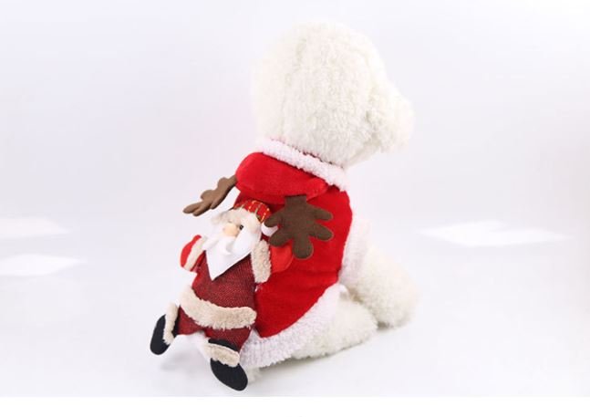 Veselé vianočné oblečenie pre psa