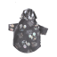 Luxusný pršiplášť pre psy s reflexným vzorom Mickey Mouse