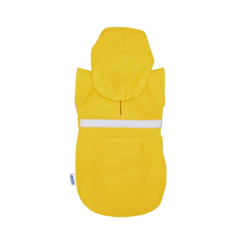 Nobleza pršiplášť s reflexnou páskou a so zásterou do 6XL - Farba: Neon, Veľkosť: 4XL