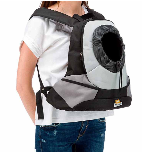 Ferplast KANGOO - batoh pre psy a mačky - ružový