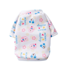 Mikina so vzorom Minnie mouse a kvetinky