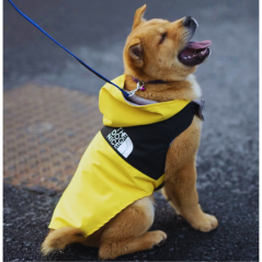 Pršiplášť Dog Face – nastaviteľný prsiplášť pre psa s jednoduchým zapínaním