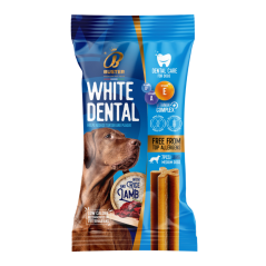 BUSTER WHITE DENTAL – JAHŇACIE & JABLKO – DENTÁLNE TYČINKY PRE PSOV