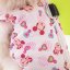 Vesta so vzorom Minnie mouse a srdiečka - Farba: Ružová, Veľkosť: XXL