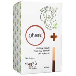 HerbalVet - Tekutý extrakt z liečivých húb pre zvieratá - OBESE