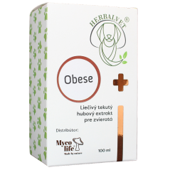 HerbalVet - Tekutý extrakt z liečivých húb pre zvieratá - OBESE