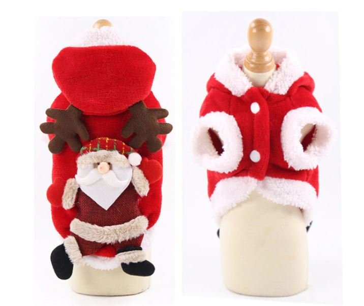 Veselé vianočné oblečenie pre psa