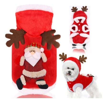 Veselé vianočné oblečenie pre psa