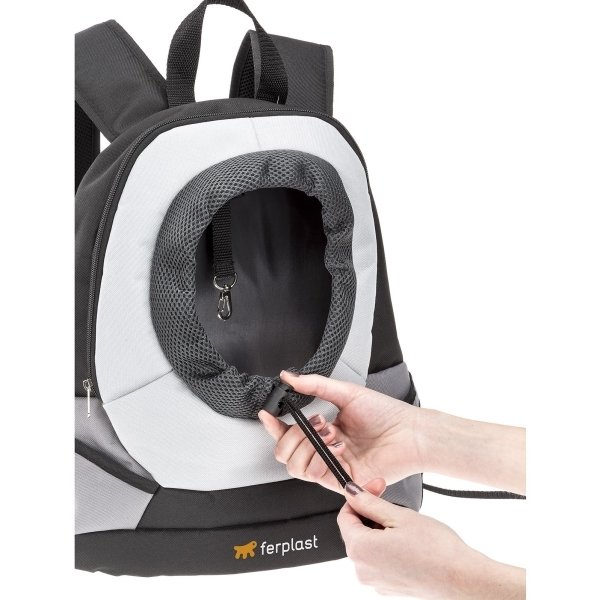 Ferplast KANGOO - batoh pre psy a mačky - ružový