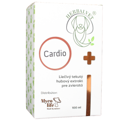 HerbalVet - Tekutý extrakt z liečivých húb pre zvieratá - CARDIO