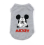Tričko pre psov a mačky s motívom Mickey mouse - Farba: Sivá, Veľkosť: XL