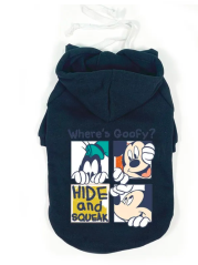 Mikina s kapucňou a s postavičkami GOOFY a MICKEY MOUSE